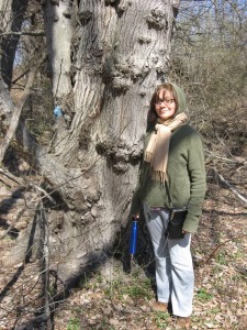  Isabelle Dijols with Red Maple, Bocce Woods, Cobbs Creek Park, West Philadelphia