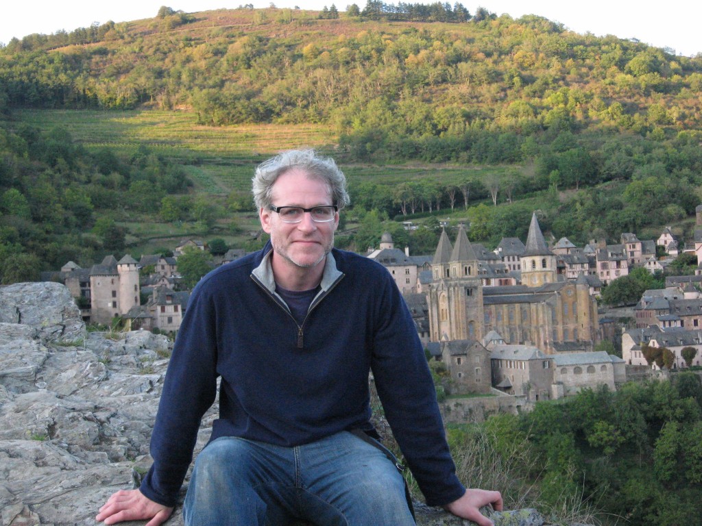  Sean Solomon in Conques, France